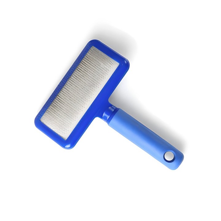 플러쉬퍼피 반려동물 슬리커 소프트 브러쉬 12 x 15.8 cm