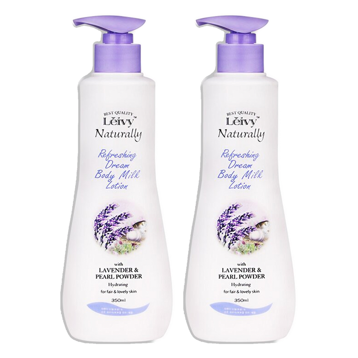 Leivy 라벤더 바디로션, 350ml, 2개
