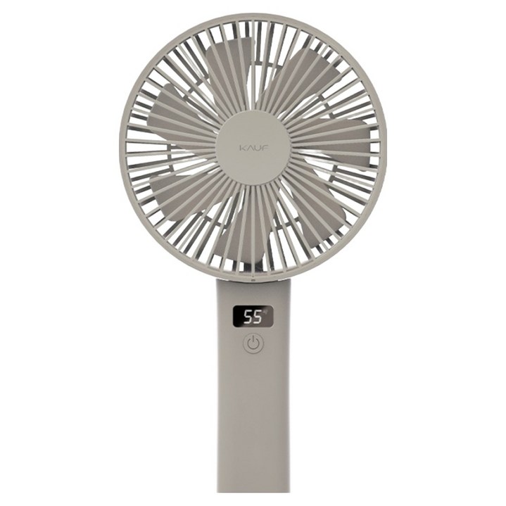 카프 BLDC모터 빅팬 접이식 빅헤드 스트랩 휴대용 핸디 선풍기 16cm, KF-BigFan01, 카키