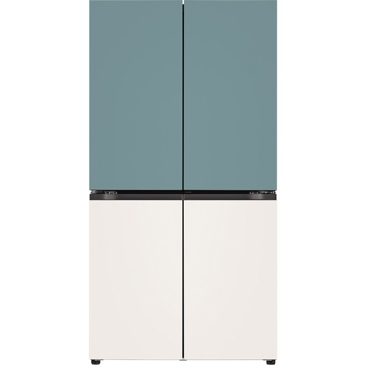 LG전자  디오스 오브제컬렉션 4도어 냉장고 T873MTE111 870L 방문설치