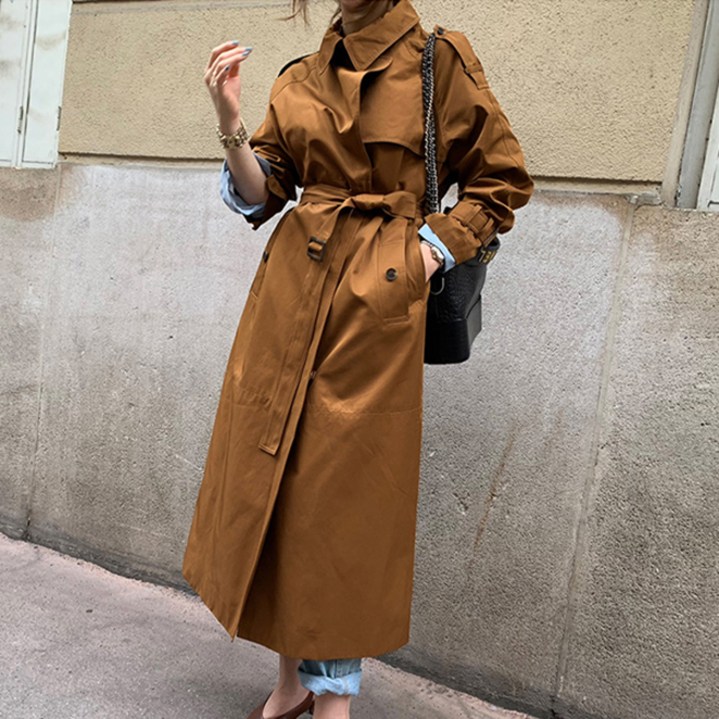 난닝구 레어디 트렌치코트