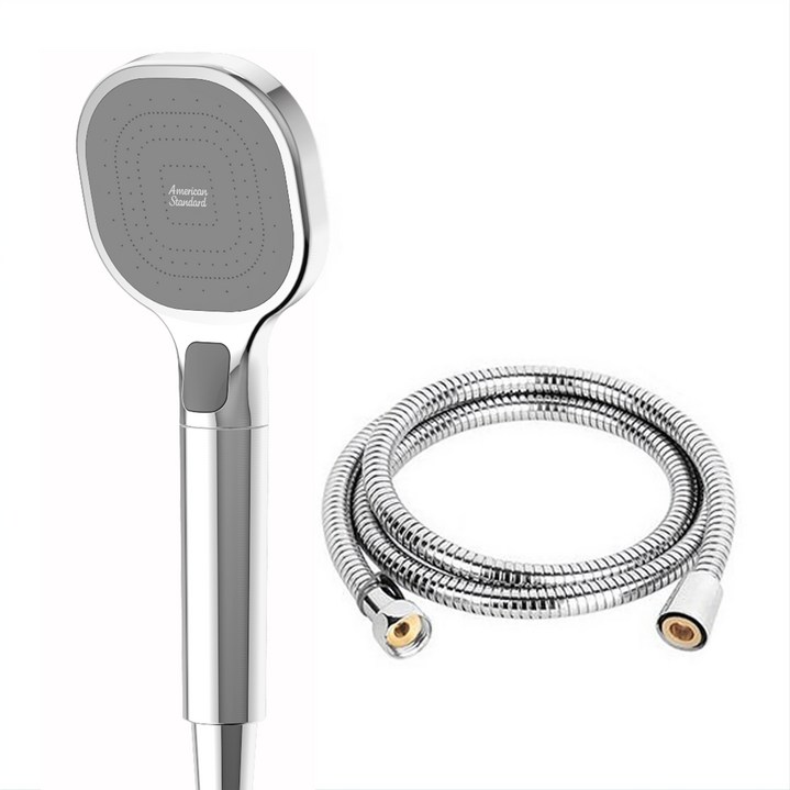 아메리칸스탠다드 스마트 핸드 스프레이 유량조절 샤워기 + 황동스텐샤워줄 1.5m