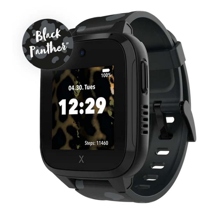 키즈워치폰 엑스플로라 XGO3 위치추적 키즈폰 4G USIM Smart Watch Phone, 블랙, 3.302cm, GPS+Cellular