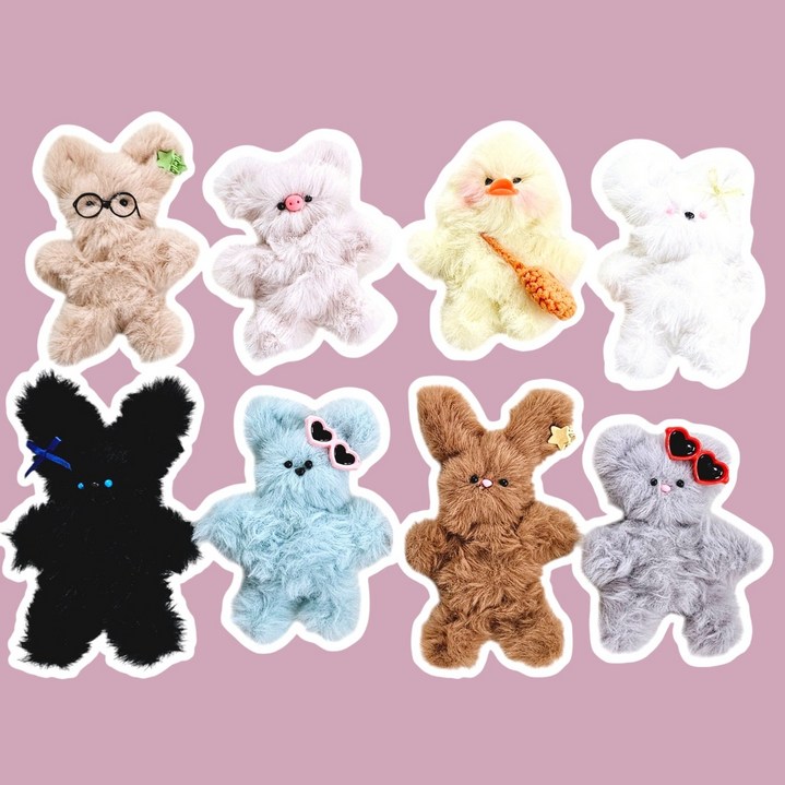 헬로우하비 모루인형 만들기 DIY 키트 풀세트, 1개, 남여공용