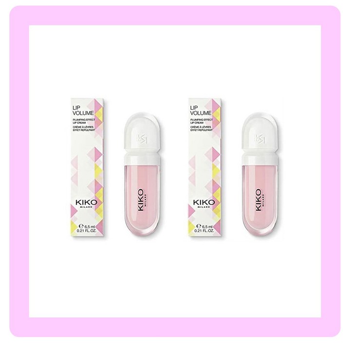 KIKO Milano Lip Volume Tutu Rose 키코 밀라노 립 볼륨 투투 로즈 립글로즈 6.5ml 2팩