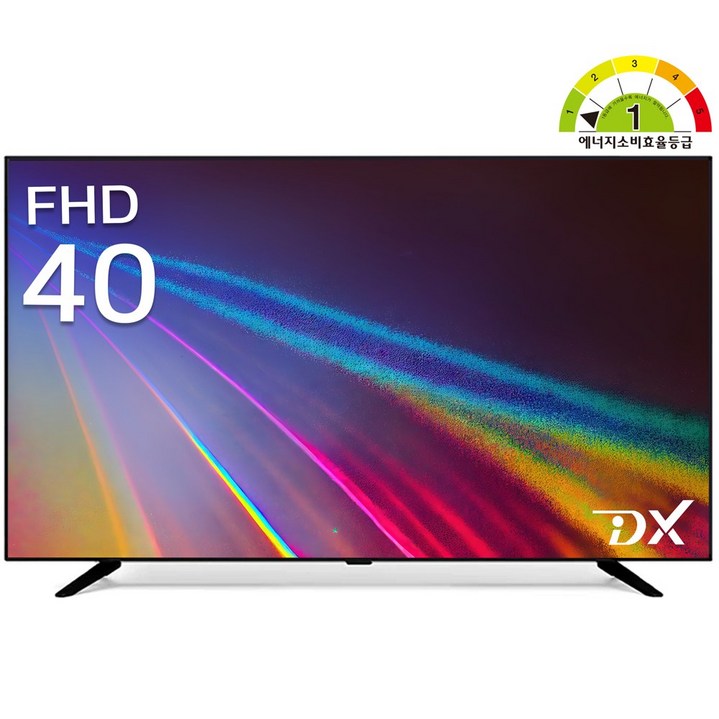 디엑스 1등급 101cm (40인치) 선명한 LED TV 모니터 D400XFHD, 스탠드형, 방문설치
