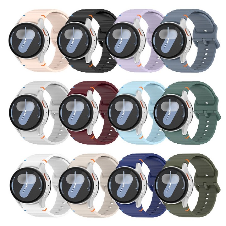 갤럭시워치4 날개형 실리콘 우레탄 플릿 스트랩 시계줄 밴드 40MM/44MM/클래식42MM/클래식46MM/골프에디션