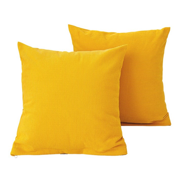 소하임 코듀로이 소파쿠션 솜+커버 2개 세트