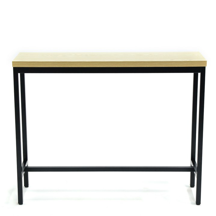 오피스엔홈 엘미오 바 테이블 높은형, 내추럴