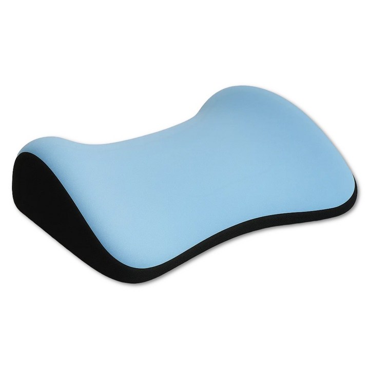 에이트몰 쿨링 허리지지 요추 허리 베개, 블루