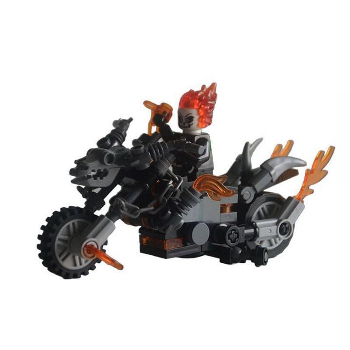 고스트라이더 블록 미니어처 캐릭터 피규어 모형