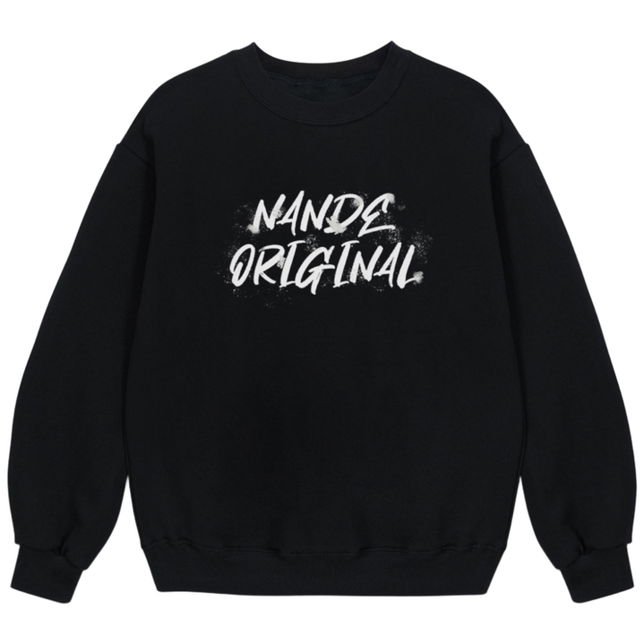 빈티지오리지널 레터링 프린팅 오버핏 맨투맨 그래픽