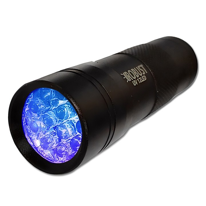 로버스트 블랙라이트 자외선램프 손전등 UV 12LED 로버스트 블랙라이트 자외선램프 손전등 UV 12LED