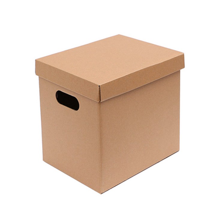 종이박스 DIY 크라프트 수납 종이박스 24 x 30 cm, 단일색상, 1개