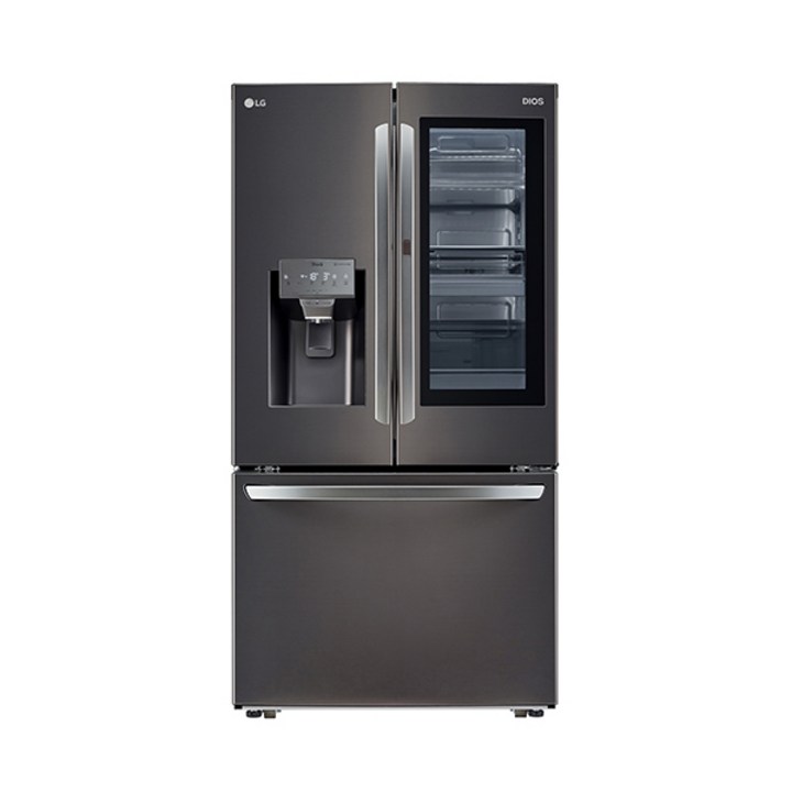 얼음정수기냉장고 LG전자 디오스 양문형냉장고, 블랙 다이아 스테인리스, F805SB35