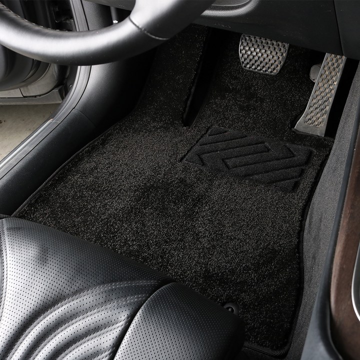 3W 에코라이너 패브릭 카매트 1  2열 세트, 기아 쏘렌토 MQ4 가솔린, 디젤 2020.4, 나이트블랙