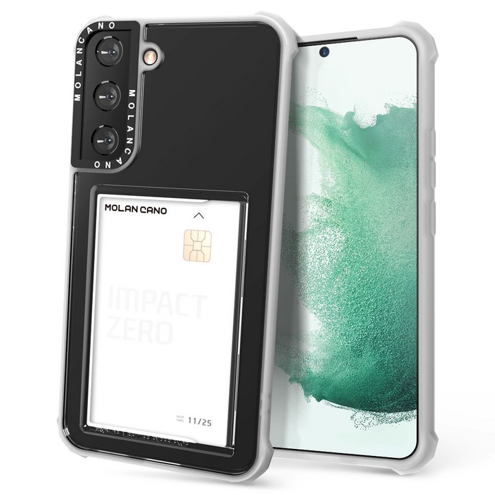 모란카노 임팩트 제로 카드 포켓 범퍼 휴대폰 케이스 20230514
