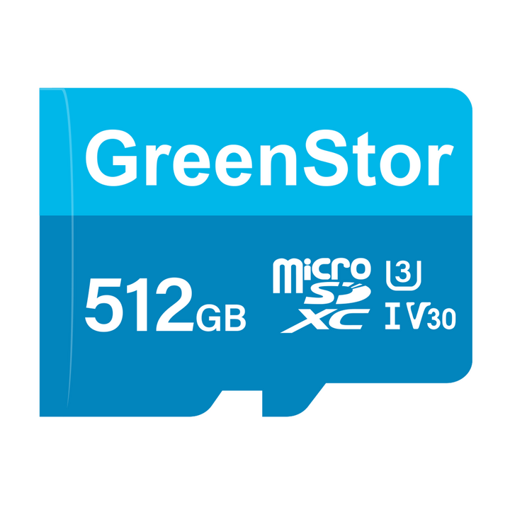 그린스토아 슈퍼퍼포먼스 마이크로 SD카드 메모리카드, 1개, 512GB