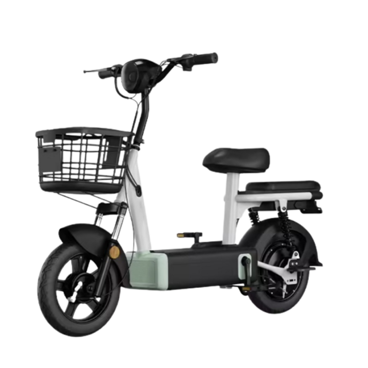 노르테 전동 스쿠터 전기 자전거 팻바이크 성인용 출퇴근 미니벨로, 그린