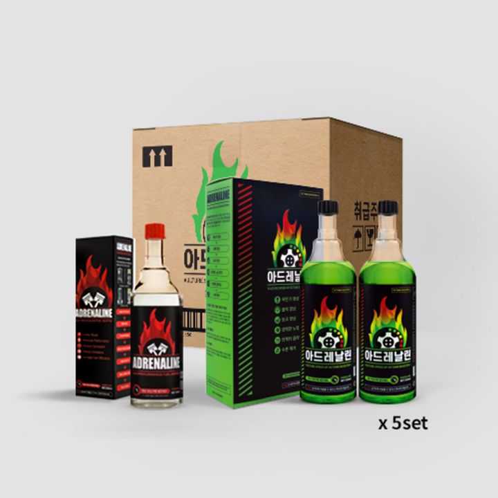 온딜카 아드레날린 옥탄부스터 550ml 5세트10병휘발유 연료첨가제 1병
