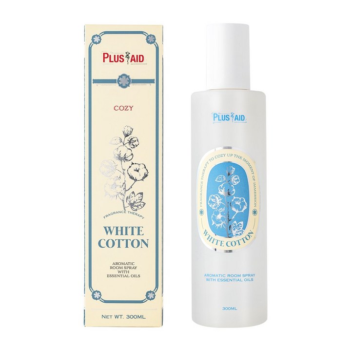 플러스에이드 룸스프레이 릴렉스 화이트코튼 300ml 1개, 1개, 300ml