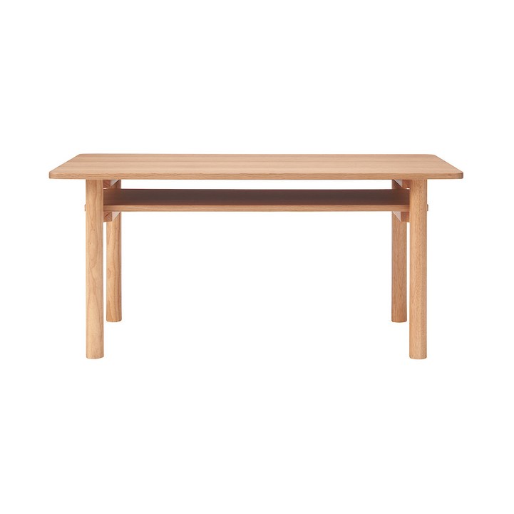 무인양품테이블 무인양품 MUJI 목제 미들 테이블, 110cm
