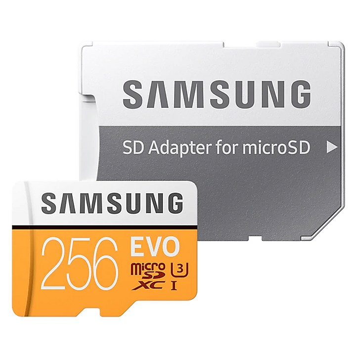 삼성전자 MicroSDXC EVO 메모리카드 MB-MP256HA/KR, 256GB - 캠핑밈