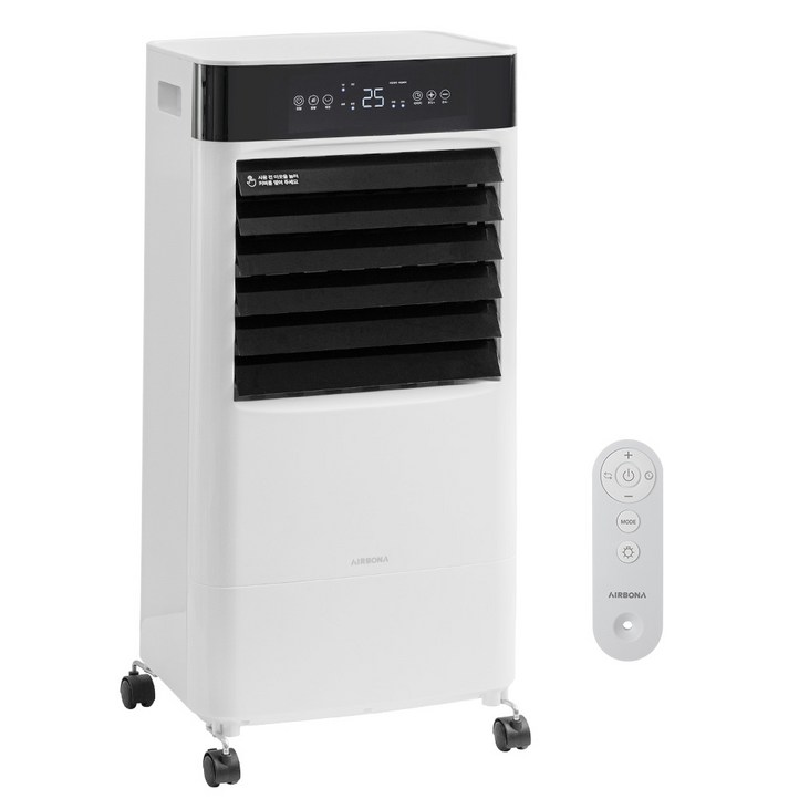 에어보나 PTC 온풍기 리모컨형 온풍기, ABH3000PT, 화이트