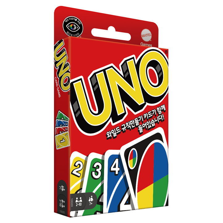 코리아보드게임즈 UNO 카드 순발력 게임, 혼합색상, 1개