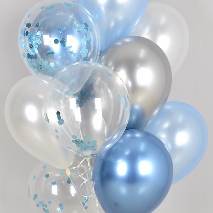 조이파티 컨페티 리플렉스 천장풍선세트 20p