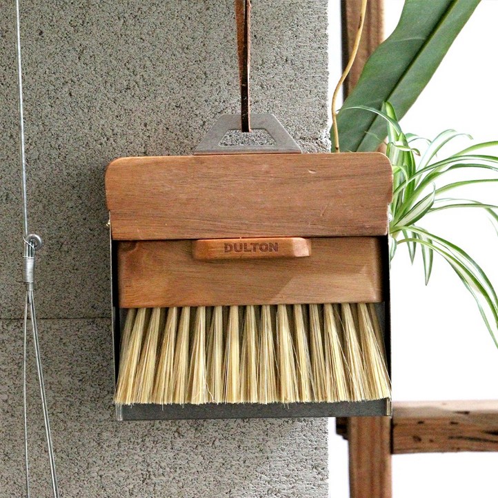 덜튼 dulton 빈티지 책상 미니 빗자루 세트