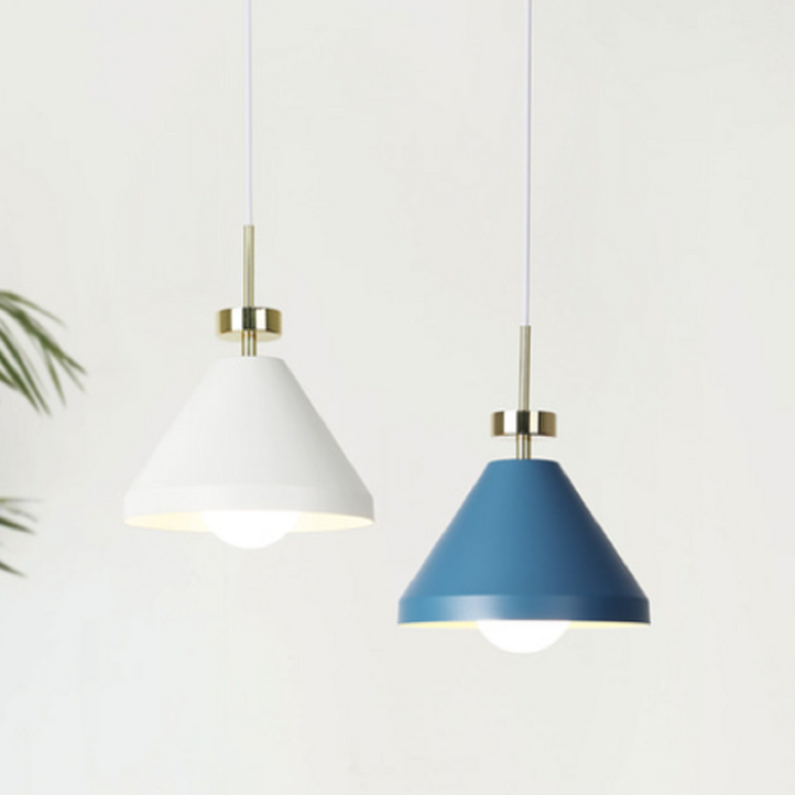 천장 1등 펜던트 인테리어조명 화이트 블루 골드 포인트 조명 식탁등 천장등 거실등 카페등