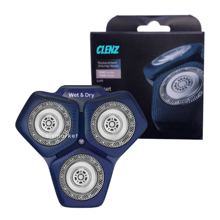 ClenZ 필립스 전기면도기날 신형 SkinIQ S7000 S5000 면도기날 호환용 sh71 헤드, 1개 ClenZ 필립스 전기면도기날 신형 SkinIQ S7000 S5000 면도기날 호환용 sh71 헤드, 1개