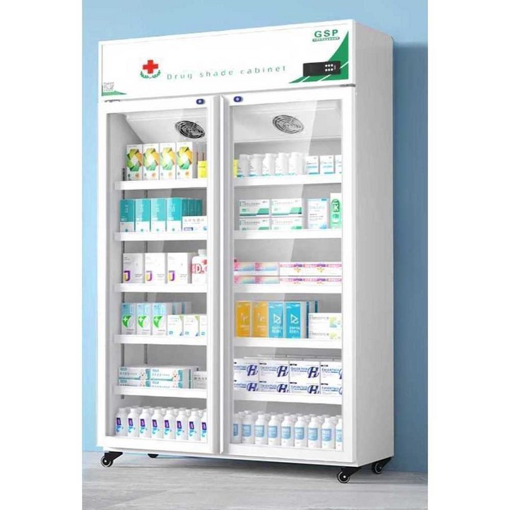 약품 냉장고 시약 쇼케이스 실험실 보건실 캐비닛
