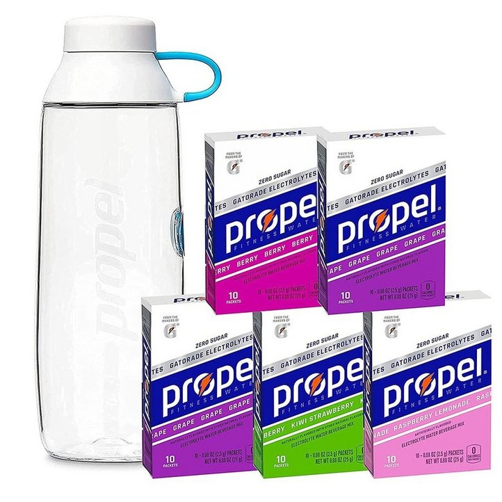 Propel 프로펠 전해질 비타민 음료 4가지맛보틀 병 0