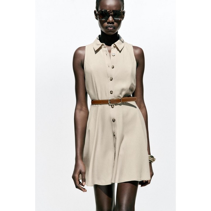 ZARA 자라 벨트 미니 원피스 5029114 5029114