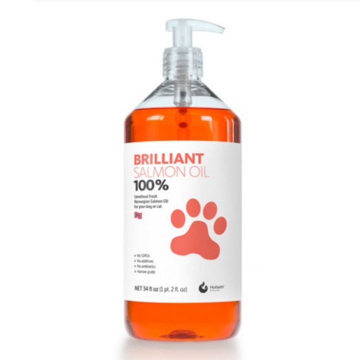 노르웨이 브릴리언트 연어오일 강아지 고양이 영양제 1000ml