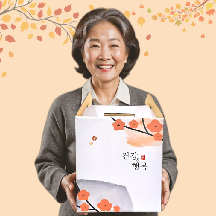 바트리스 한약 용돈박스 건강 행복 부모님 생신 기념일 이벤트용, 혼합색상, 1개