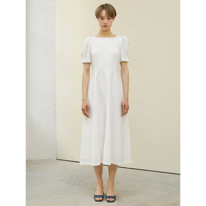 올리브데올리브 [On-line exclusive] 시어서커 슬림핏 페미닌 원피스 OH4MO583 115536