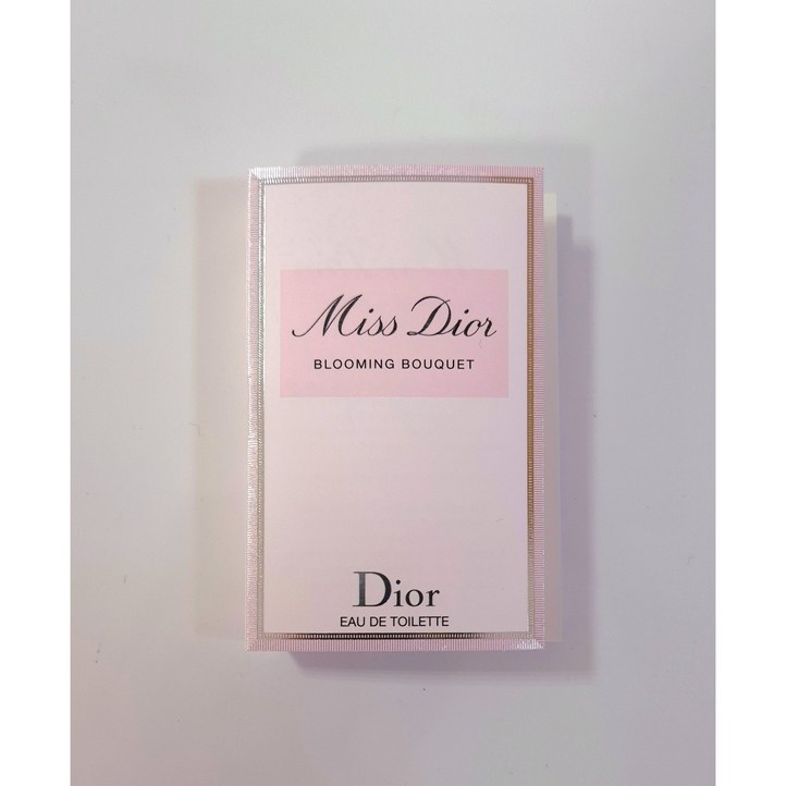 배송비 체험 디올 블루밍부케 오 드 뚜왈렛 샘플 체험 스틱향수