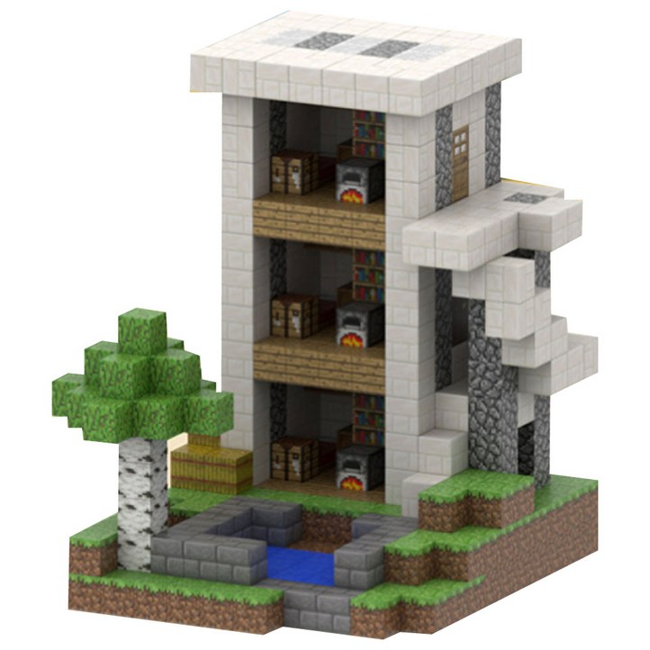 마크 자석 블럭 네더포탈 웰키 마그네틱 자석 블럭 시리즈 큐브 피규어