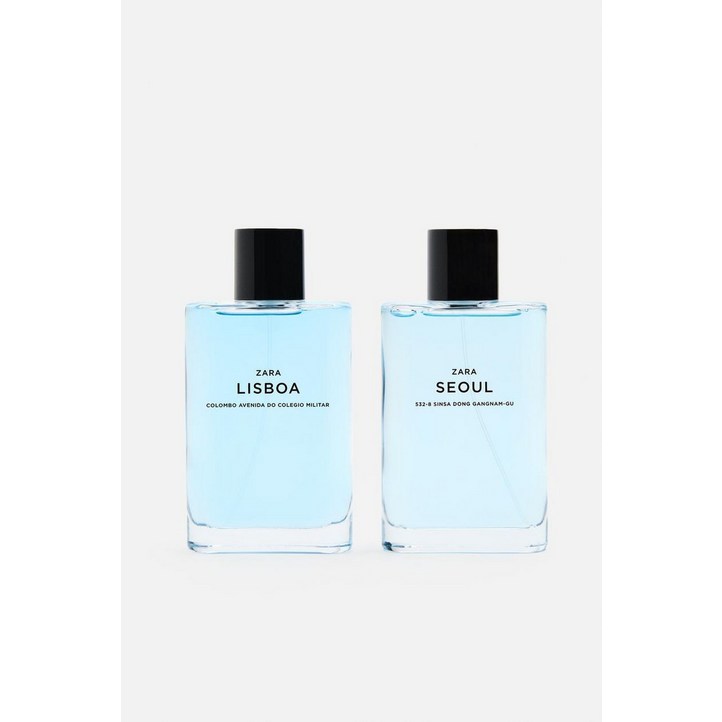 국내배송자라 ZARA SEOUL  LISBOA 오드 뚜왈렛 2 X 90ML  3.4 FL. OZ  남자 향수 850786