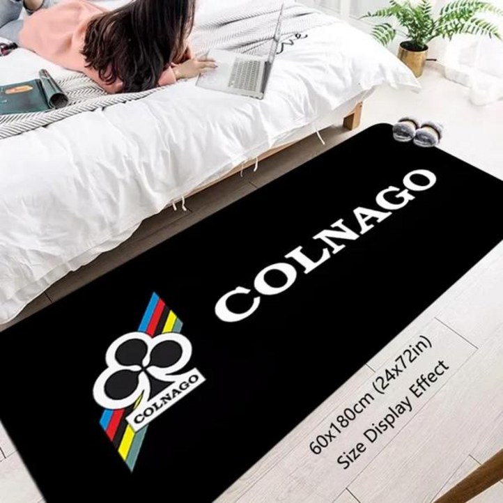 실내자전거매트 거실 CColnago 매트 카펫 러그 자전거 발 입구 도어매트 바닥 미끄럼 방지 가정 주방 복도 장식