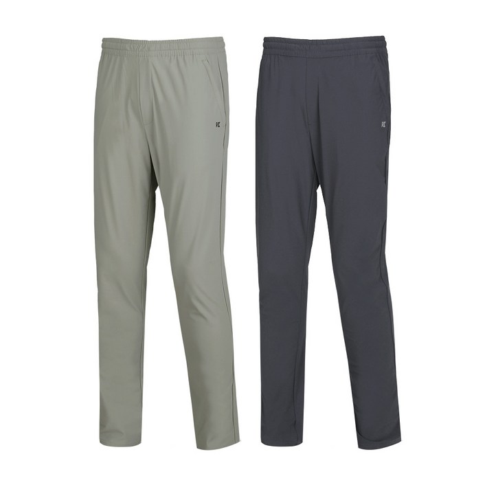 김영주스포츠 11 남성 트레이닝 밴딩 바지에어솔리드 냉감 벤츄리원단 쿨 아이스 빅사이즈 스판 운동복 트레이닝복 팬츠