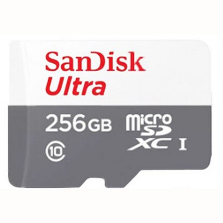 샌디스크 울트라 마이크로SD QUNR 256GB 공식수입정품 사은품2종