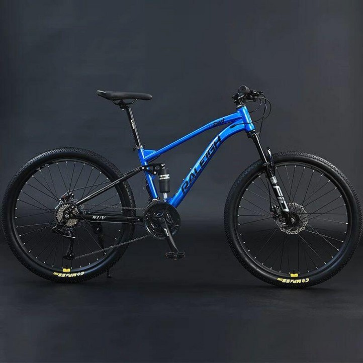 영국 RALEIGH 소프트 테일 산악 자전거 변속 디스크 브레이크