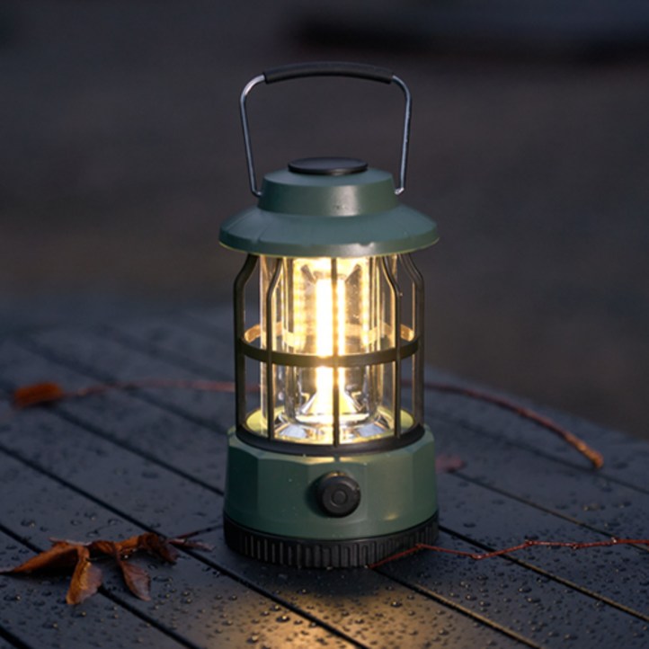 TADAC 타닥 로이스토 LED 랜턴 캠핑 조명 캠핑용 LED랜턴, 1개, 올리브그린S