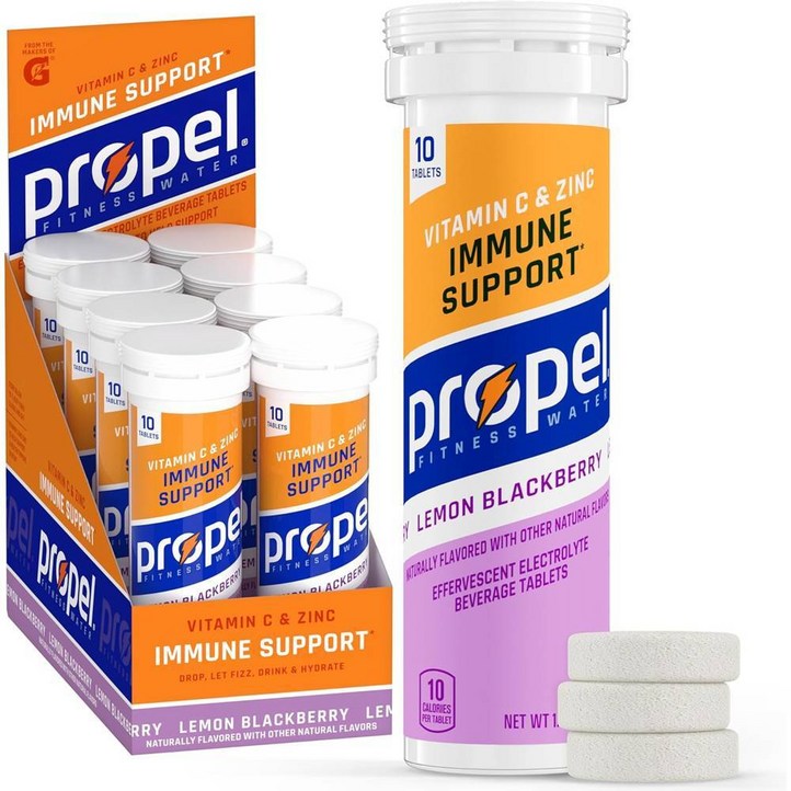 프로펠 전해질 타블렛 레몬 블랙베리 8개입 Propel 프로펠 전해질 타블렛 레몬 블랙베리 8개입 Propel