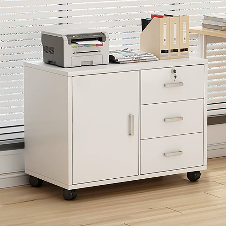 오아루 캐비넷 서랍장 수납장, 화이트