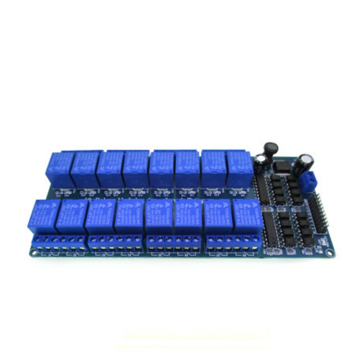 아두이노 16채널 릴레이 모듈 RELAYMODULE16CH12V, 1개 아두이노 16채널 릴레이 모듈 RELAYMODULE16CH12V, 1개